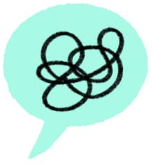 Speech bubble icon